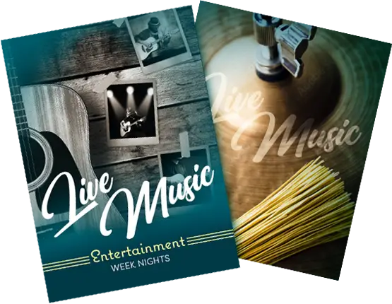 Live Entertainment Posters